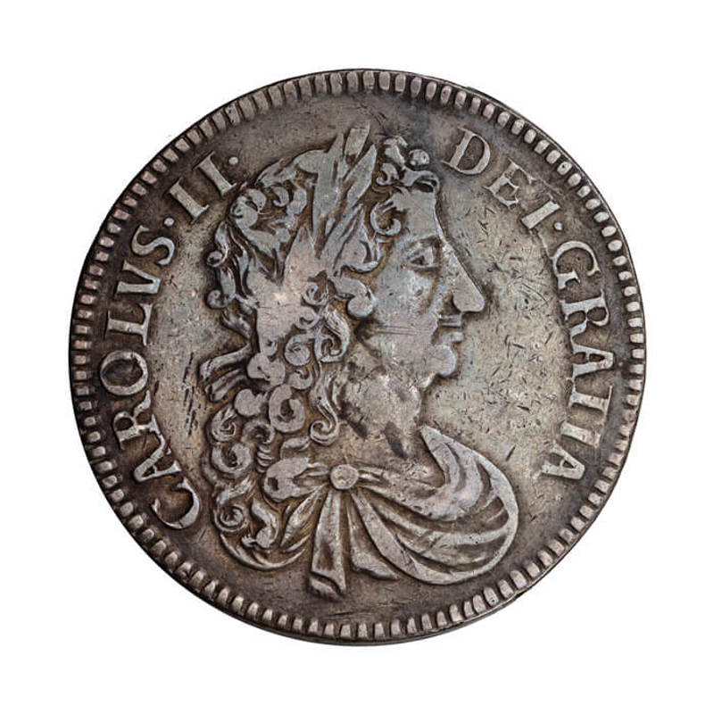 Charles II counterfeit crown