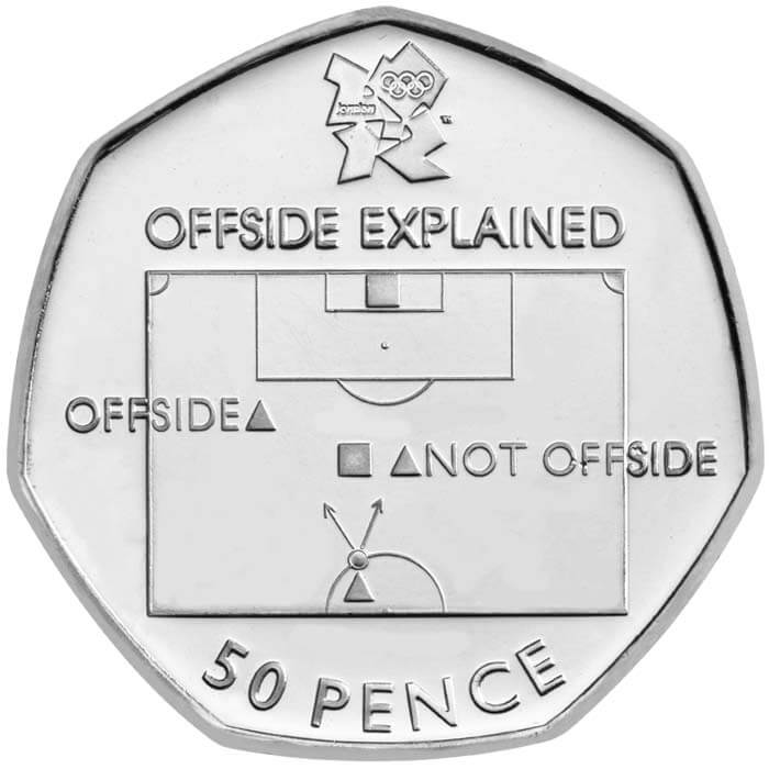 London 2012 Olympics - Football fifty pence piece