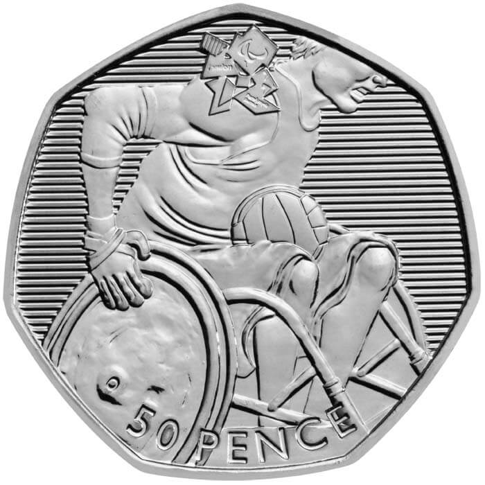 London 2012 Olympics - Wheelchair Rugby fifty pence piece