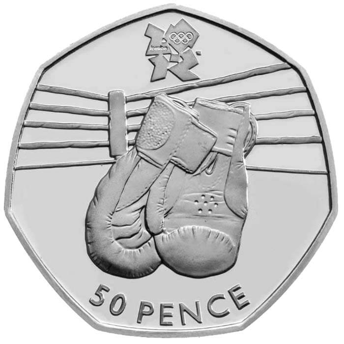 London 2012 Olympics - Boxing fifty pence piece