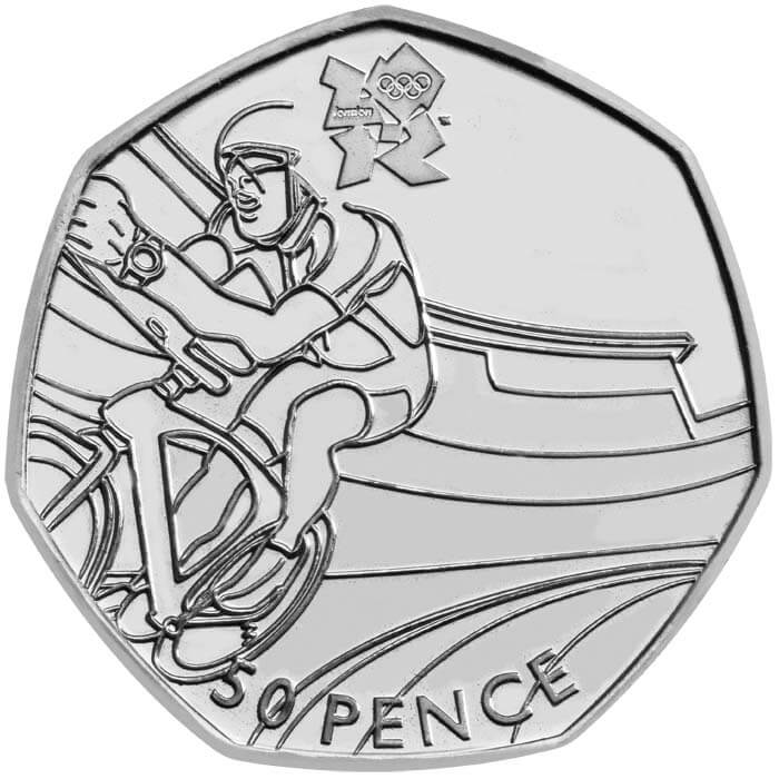 London 2012 Olympics - Cycling fifty pence piece
