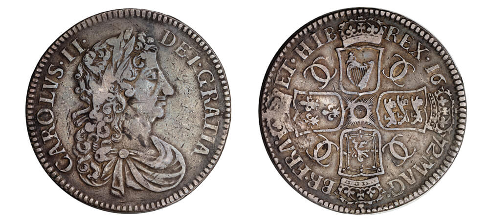 Counterfeit crown of Charles II.jpg