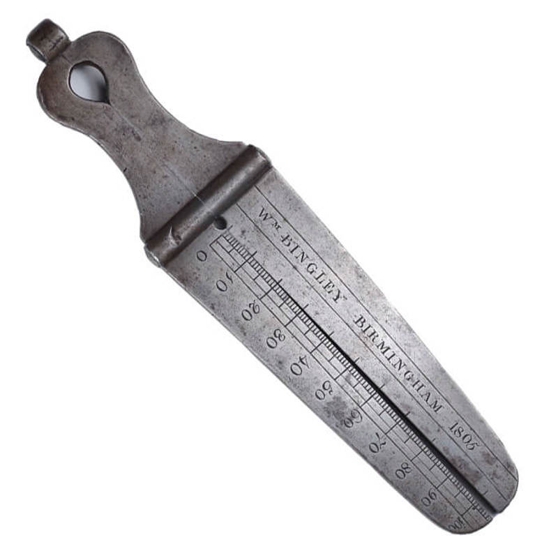 Nineteenth-century strip gauge