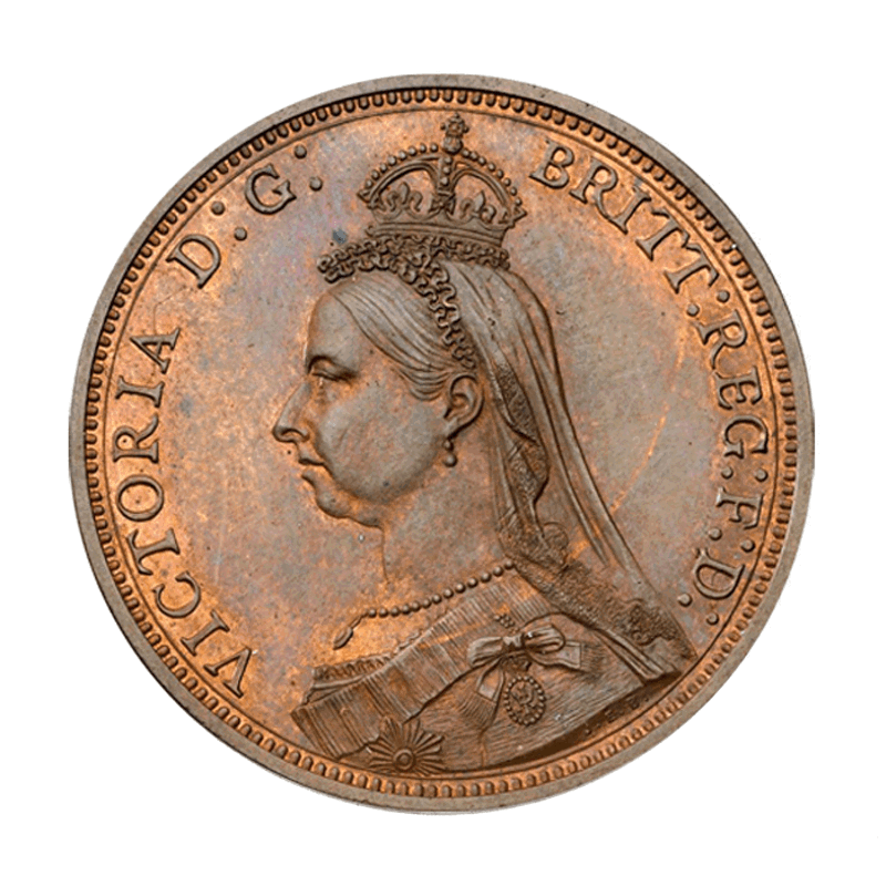 Jubilee head penny