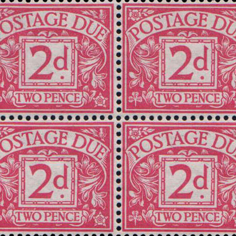 Postage dues