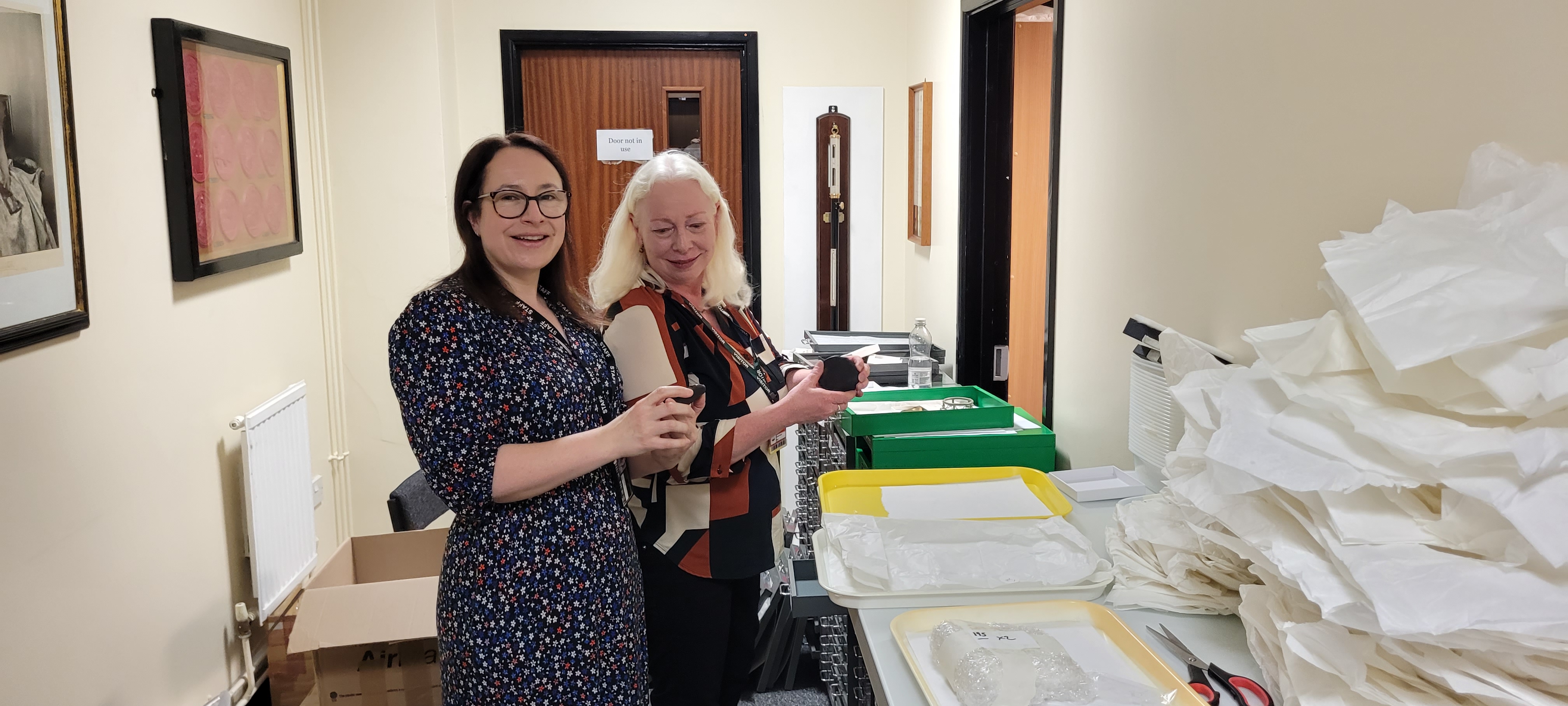 Sarah Tyley and Janet Larkin