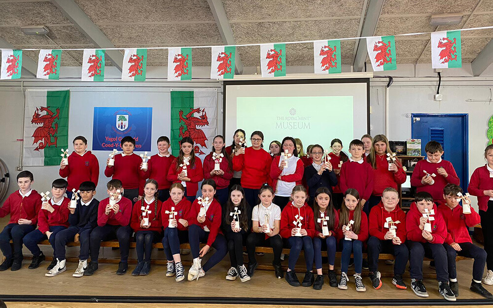 Pupils from Coed Y Dderwen Primary school.jpg