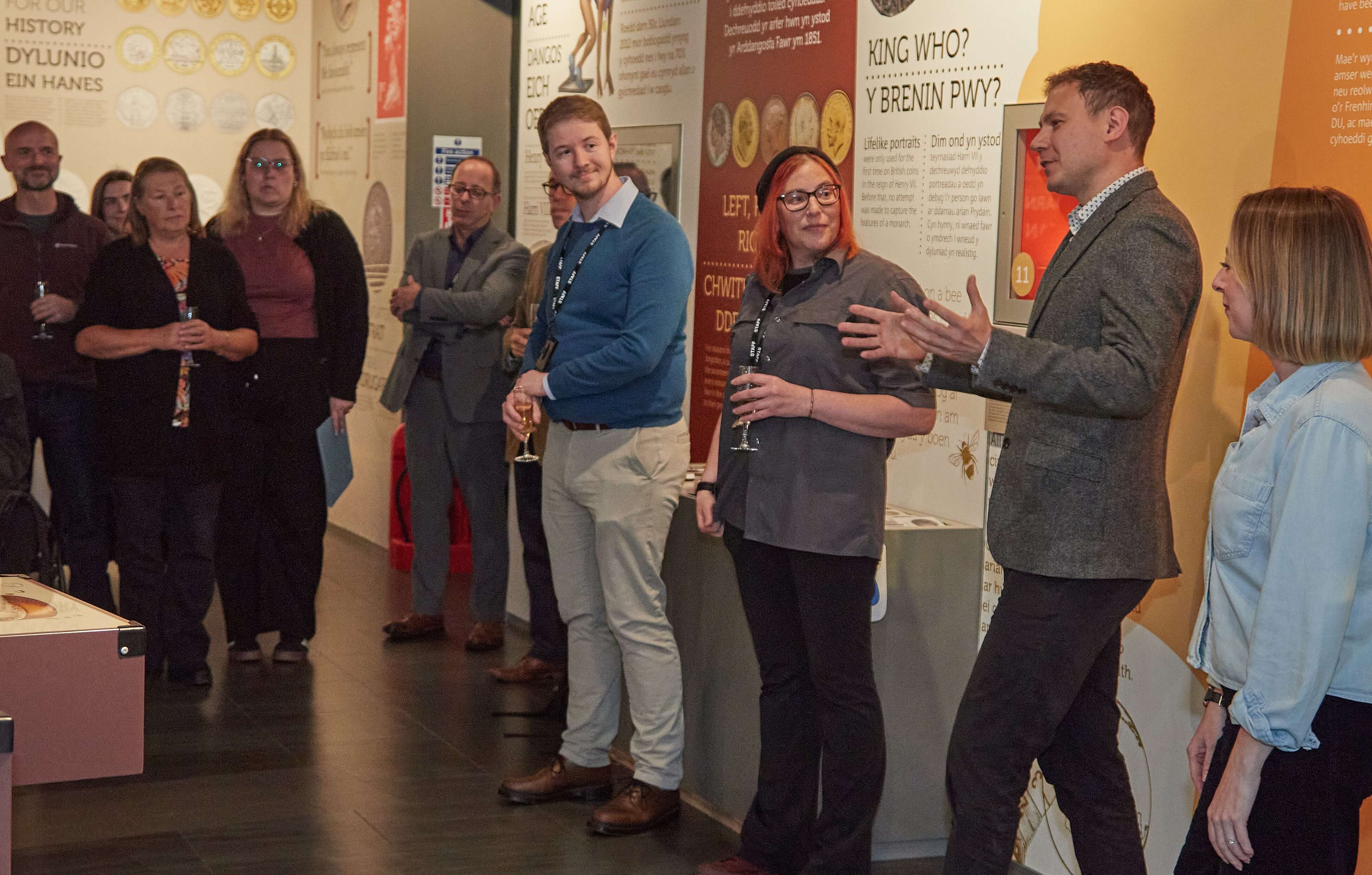 Chris Barker, David Mason, Susan Sandford and Abigail Kenvyn speaking about the podcast