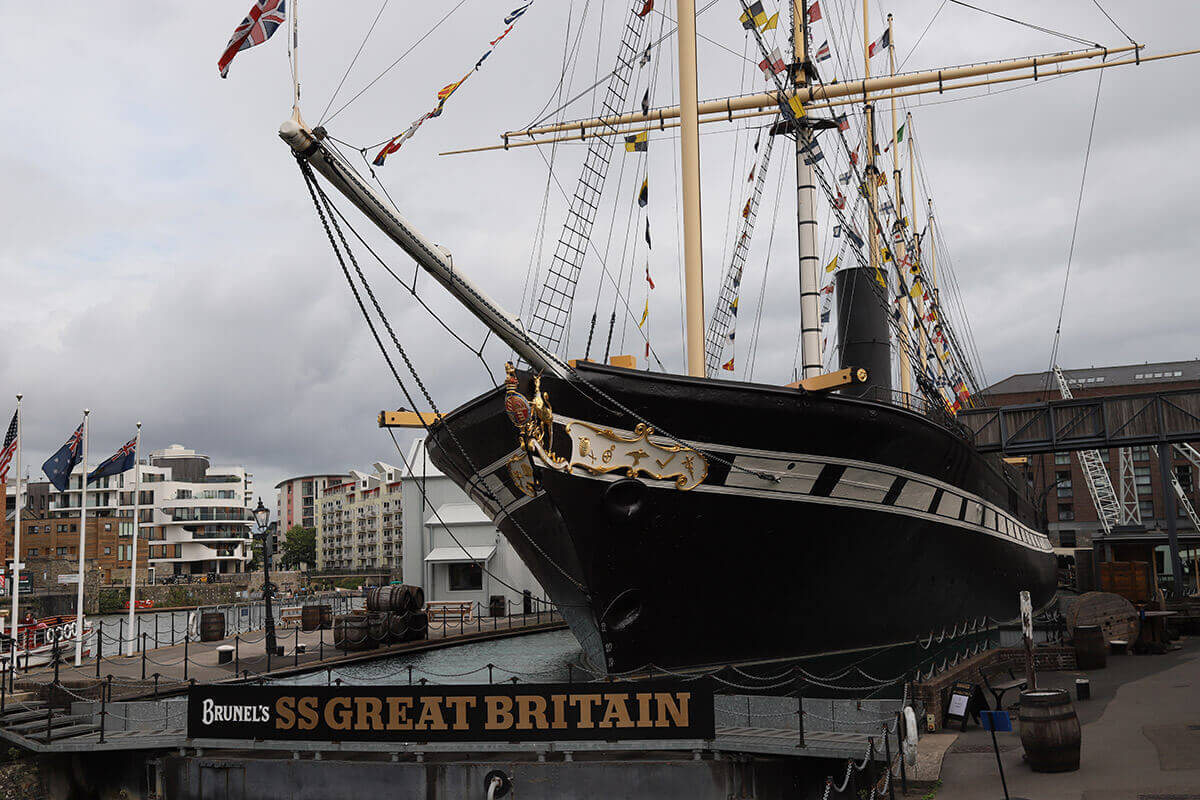 Exterior view of Brunel's SS Great Britain.jpg