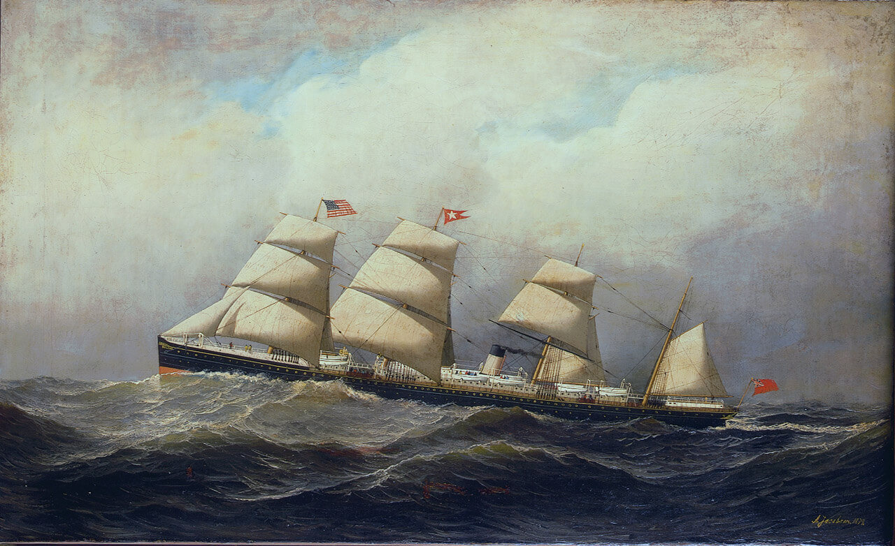 The steamship Baltic © National Maritime Museum, Greenwich, London.jpg