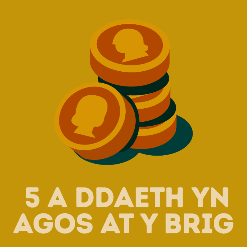 5 a ddaeth yn agos at y brig
