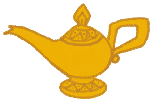 Aladdin's lamp