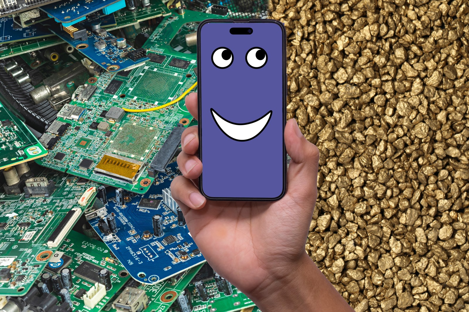 Animated phone