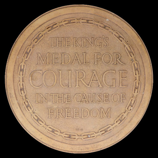 king's medal plaster on black.jpg